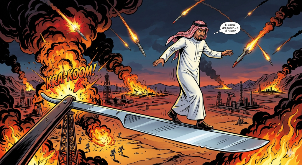 Aràbia Saudita camina pel fil de la navalla: l'hegemonia regional a canvi del caos global.