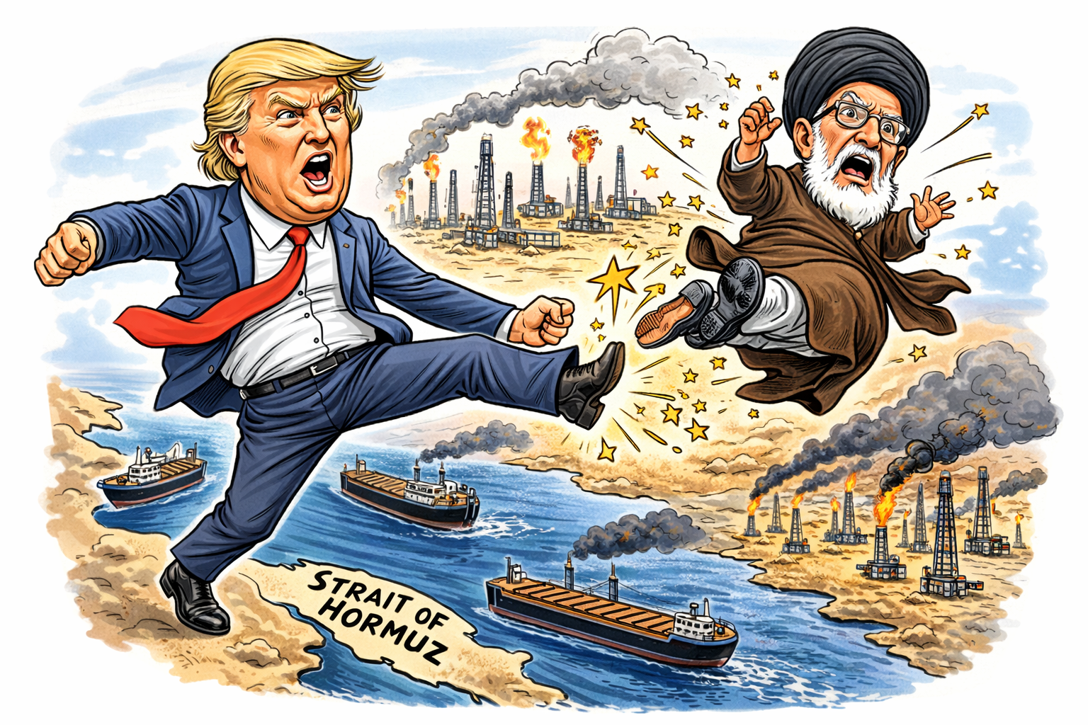 Donar una plantofada a Pequín en el cul de l’Iran