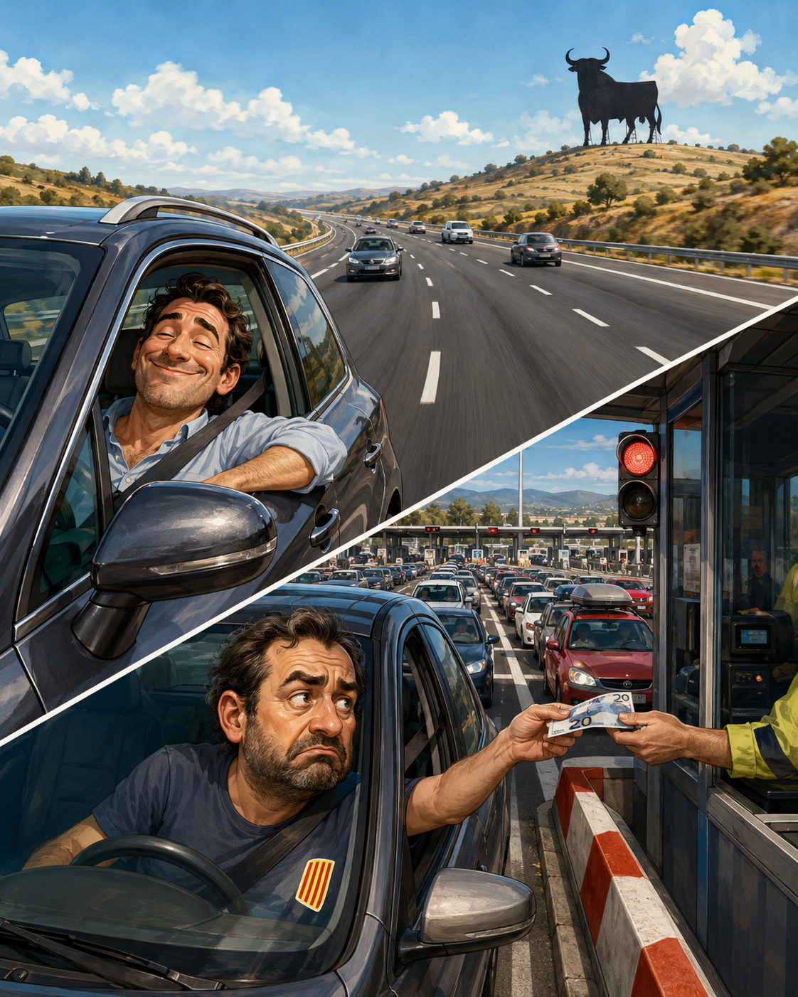 Peatges una altra vegada: els catalans pagarem dues vegades la mateixa carretera?