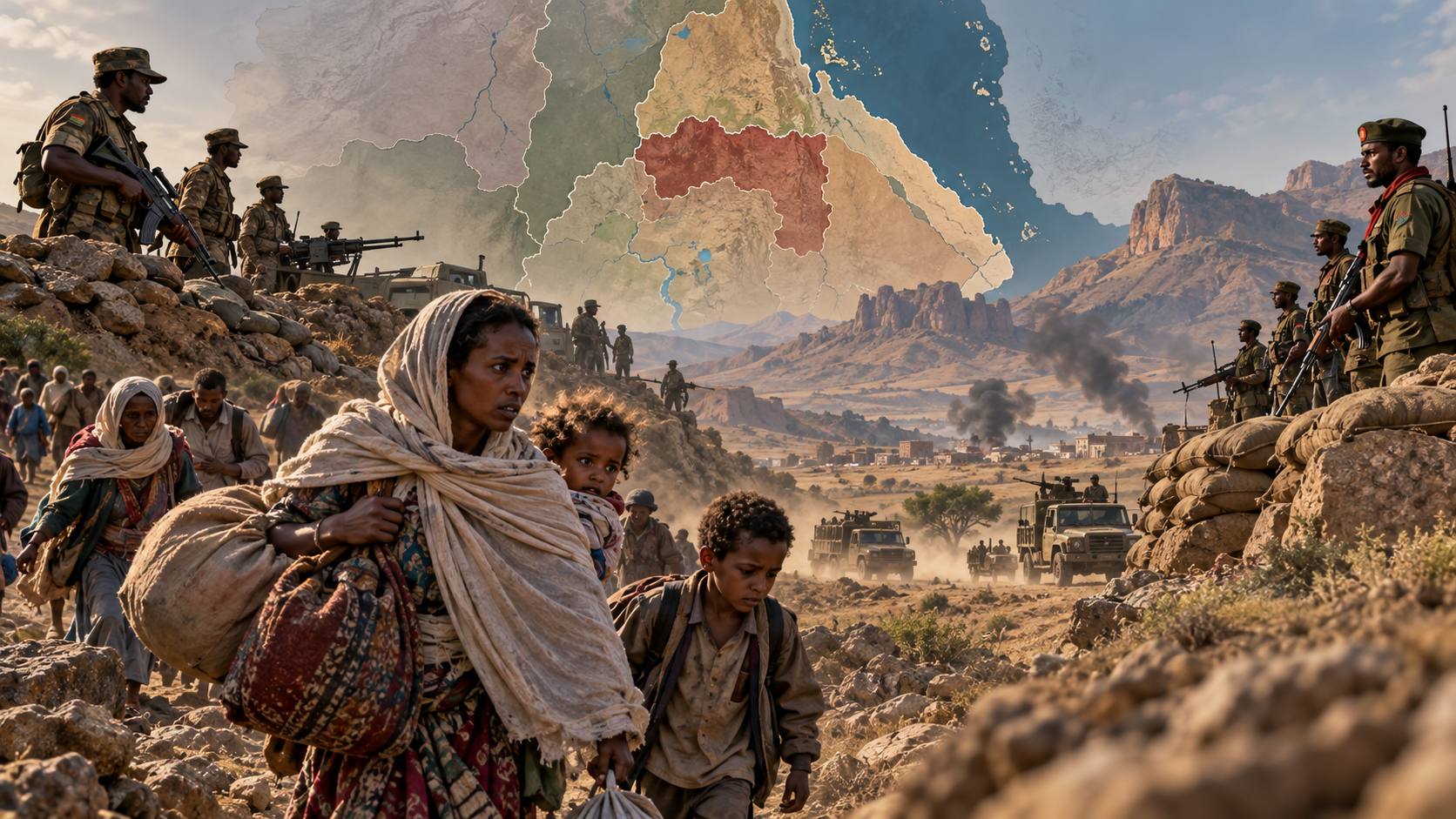 Etiòpia i Eritrea: una guerra dins d’una guerra a les portes del mar Roig